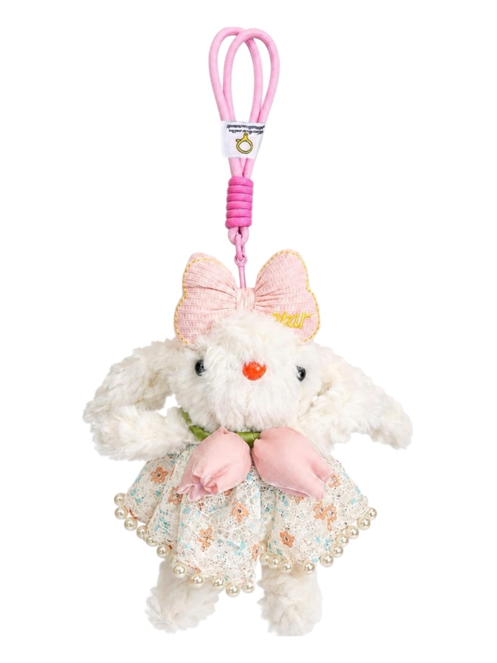 Plush Bunny Bag Charm/Keychain